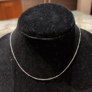 Dazzling Silver Necklace